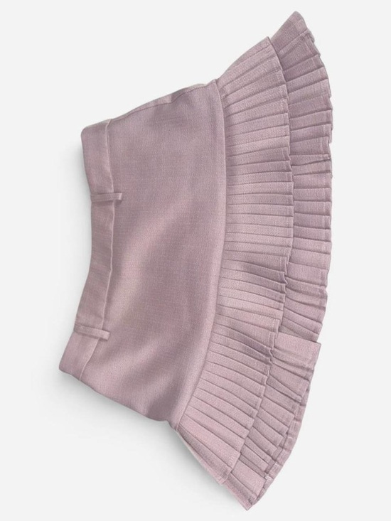 Quelvarine Dresses & Skirts - Pleated Mini Skirt in Light Pink